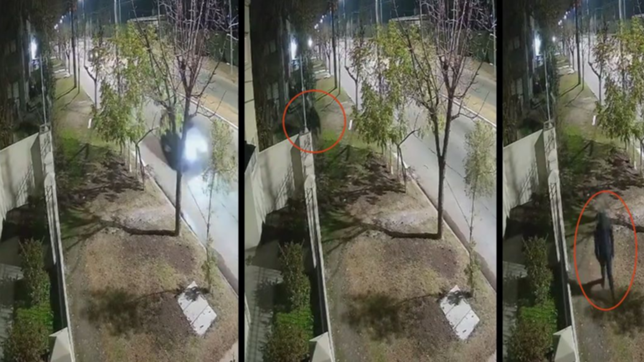 video: asi entro un hombre a robar a un barrio privado de la plata