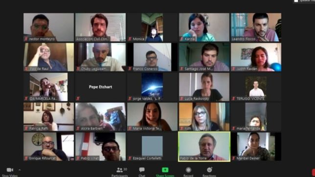 la asociacion civil concordia realizo un encuentro virtual con eje en primera infancia