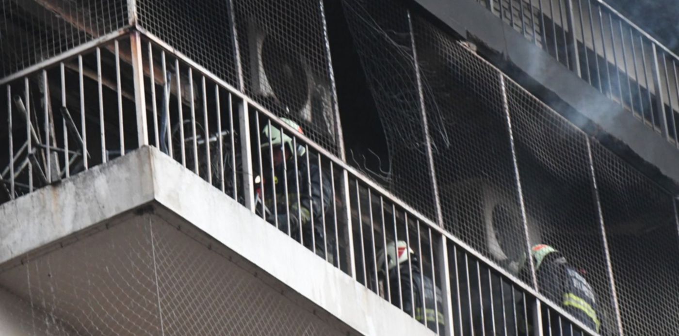 Incendio en Recoleta