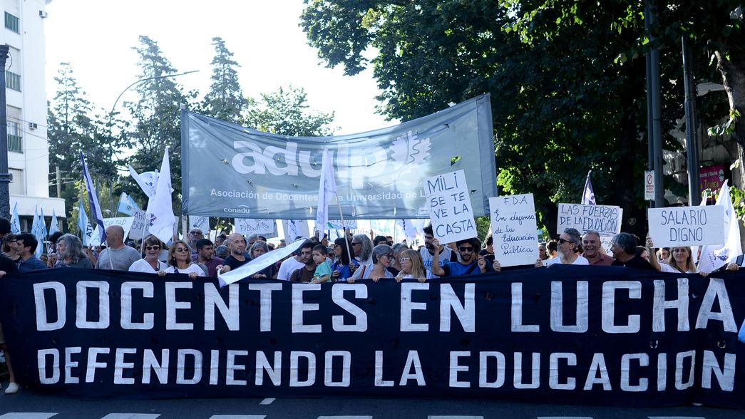 La UNLP justificará la falta durante la Marcha Federal Universitaria
