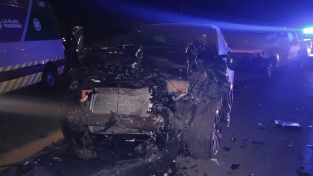 ¿como fue el tragico accidente en la ruta 2 que termino con tres jovenes muertos?