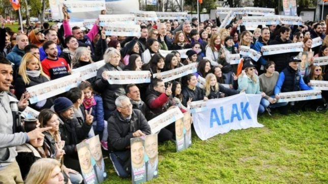 alak, saintout y la lista de uxp reparten 200 mil boletas casa por casa el fin de semana