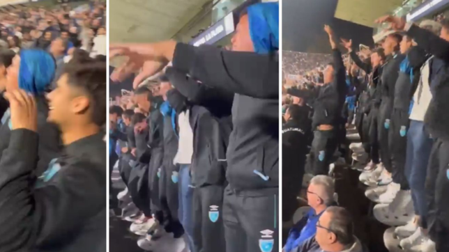 la seleccion de guatemala enloquecio alentando al lobo y enamoro a todo gimnasia