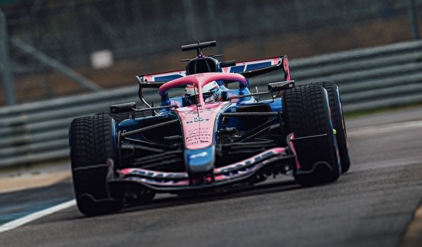 Franco Colapinto en los tests se Silverstone.