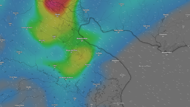 ¿hasta que hora se espera que pueda llover segun el pronostico de los expertos?