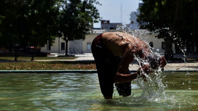 tercer dia con alerta amarillo por temperaturas que superan los 33 grados en la plata