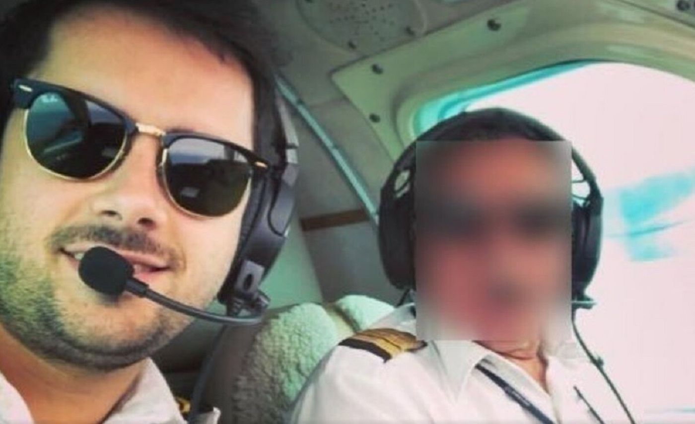 Martín Fernández Loza, el piloto del avión que se estrelló en San Fernando.