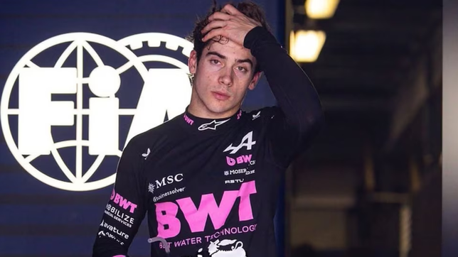 colapinto se mostro confundido y admitio estar perdido en el gp de china