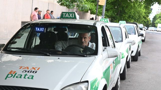 los taxistas de la plata van a la justicia por la restriccion en la venta de gnc