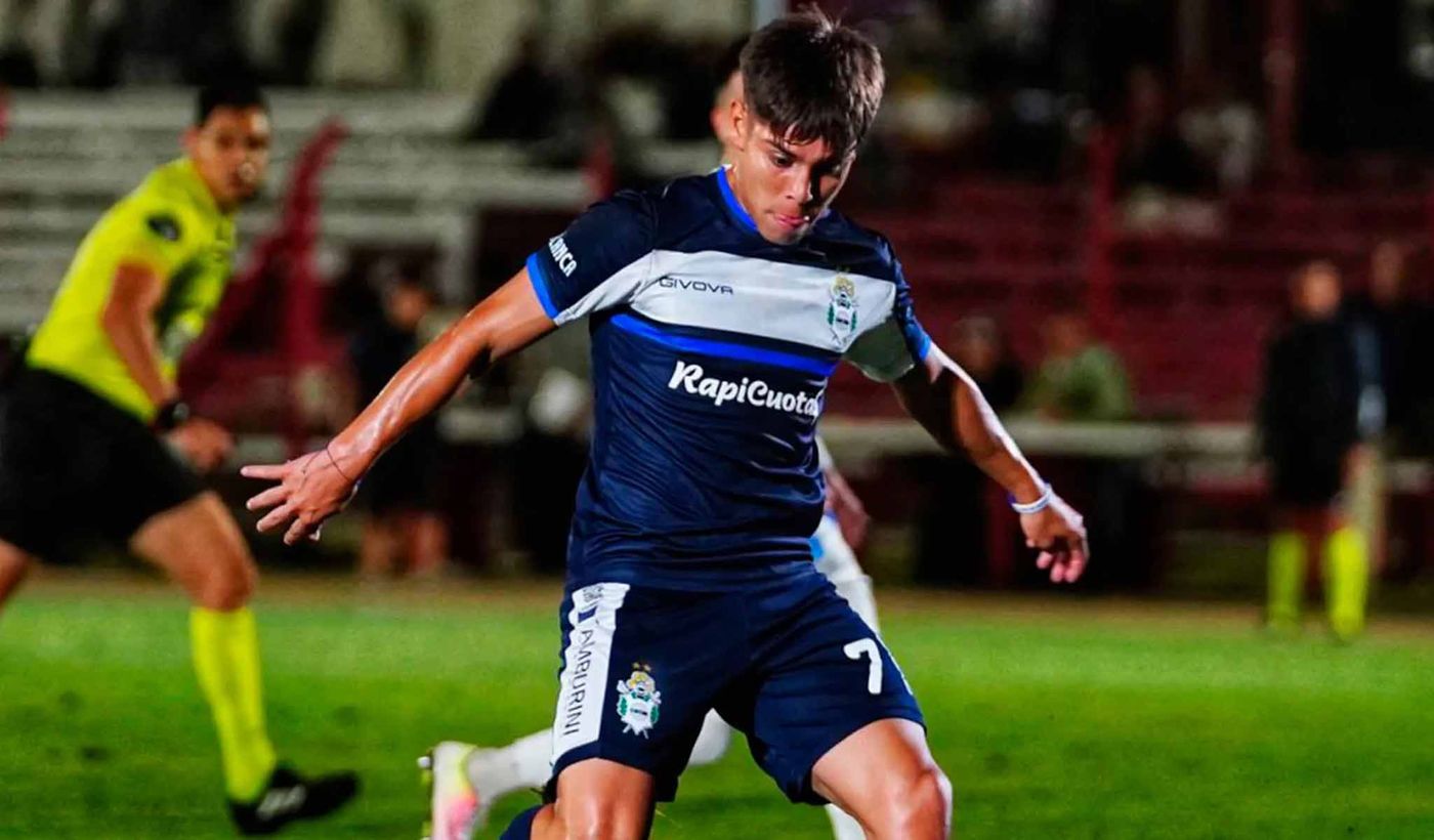 El elogio del Kun Agüero a Benjamín Domínguez, su presente en Gimnasia