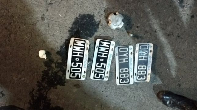 viajaban de san vicente a la plata para robar patentes y cayeron tras una persecucion