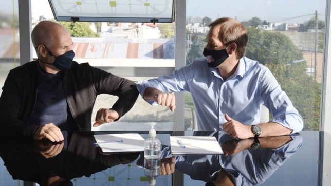 garro y larreta encabezaron un encuentro con militantes y referentes de juntos la plata