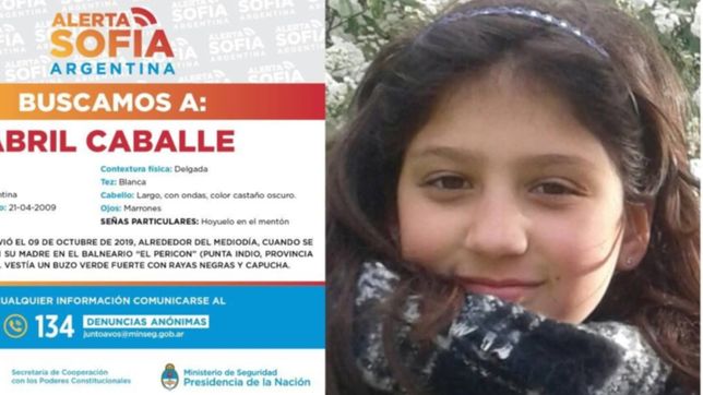 ¿como funciona el alerta sofia que se lanzo para buscar a abril caballe?