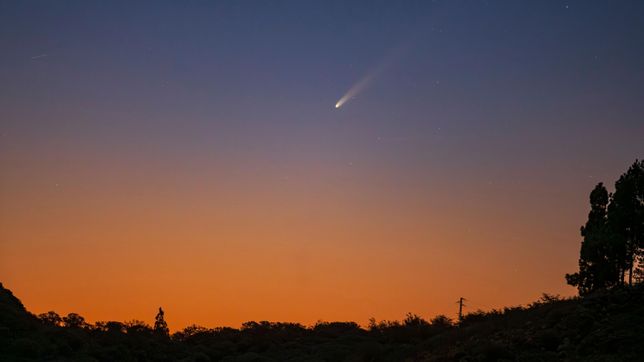 expectativa por el cometa lemmon, un suceso astronomico que no se repetira en mil anos