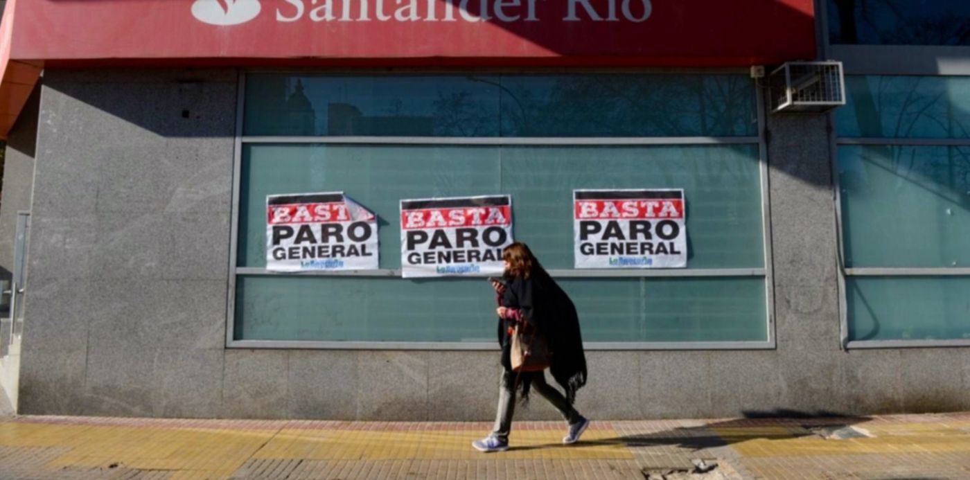 Paro bancario bancos