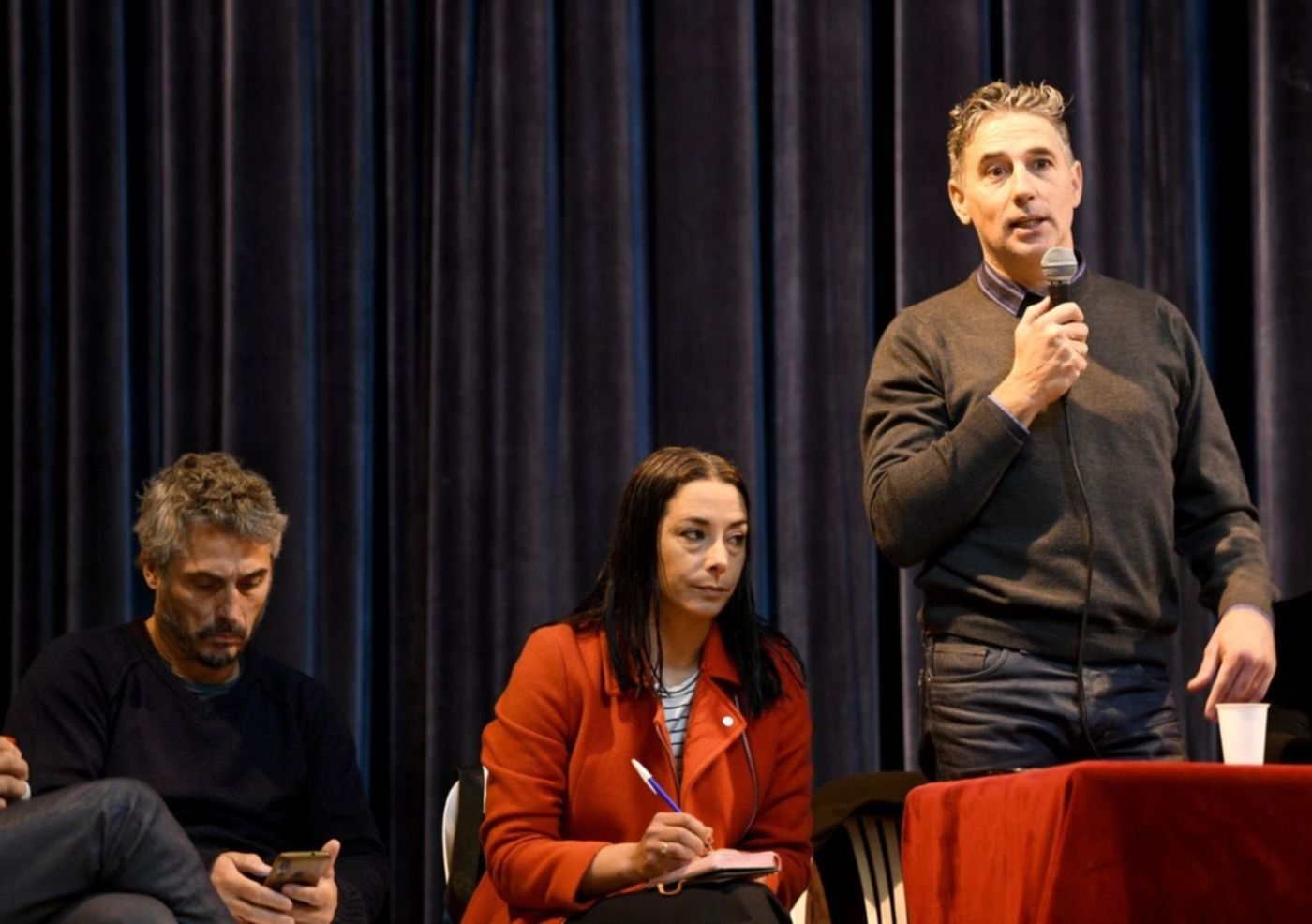 Debate de candidatos en el Colegio Nacional