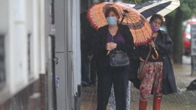 ceso el alerta amarillo pero esperan mas lluvias en la plata para lo que resta del viernes