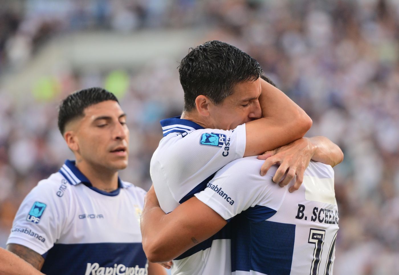 Gimnasia Racing Nacho Fernández festejo gol