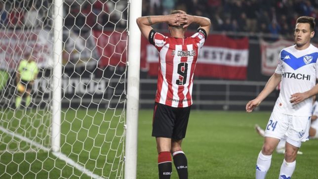 segunda derrota consecutiva de estudiantes: ahora le gano velez