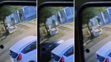 Delincuentes entraron a una casa en Tolosa y quedaron filmados por las cámaras de seguridad Delincuentes entraron a una casa en Tolosa y quedaron filmados por las cámaras de seguridad