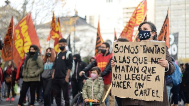 0221.com.ar | Ni una menos marcha 2021 - Ni una menos