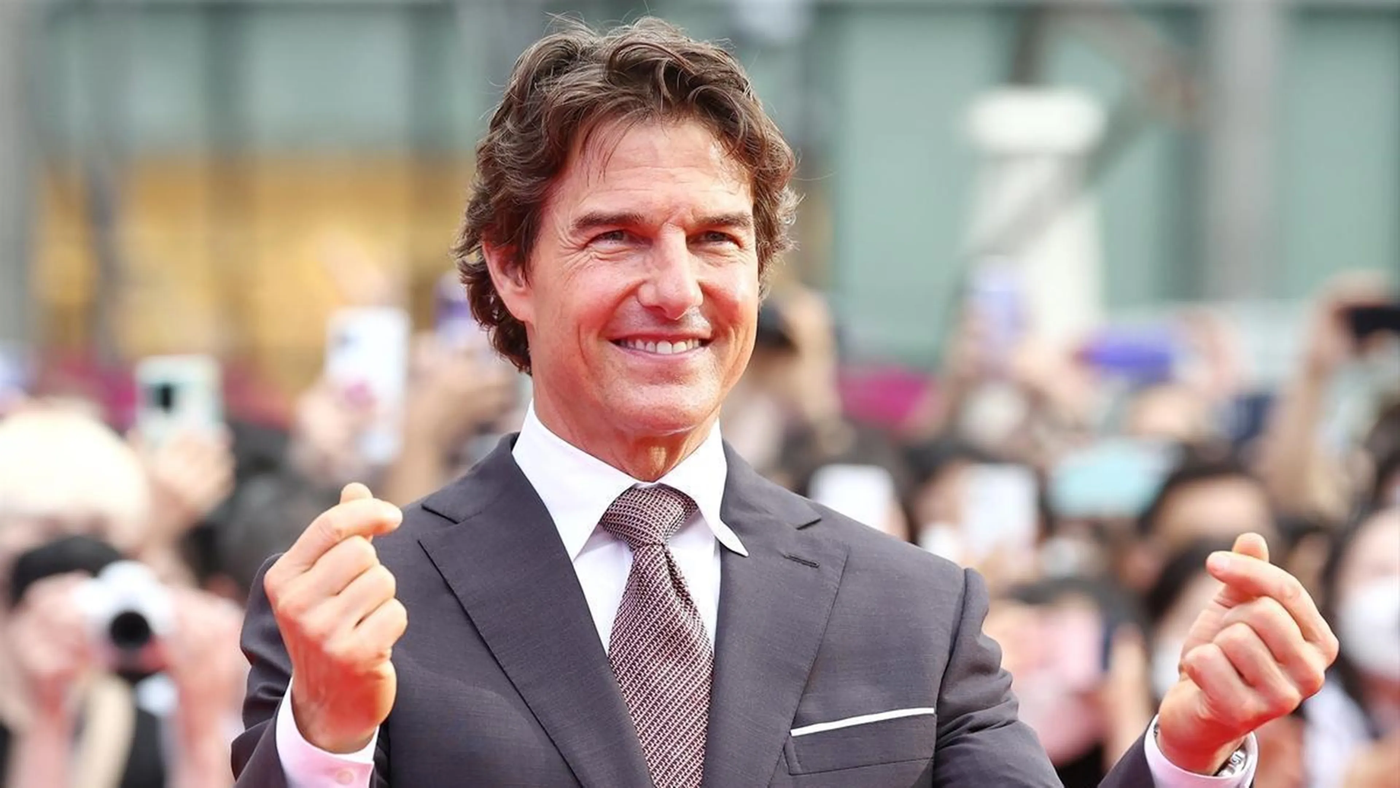 Tom Cruise en el cierre de París 2024