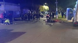 persecucion y alarma en tolosa: chocaron mientras huian de la policia y terminaron detenidos