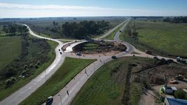 avanzan las obras en una ruta clave para conectar la plata con el norte de la provincia