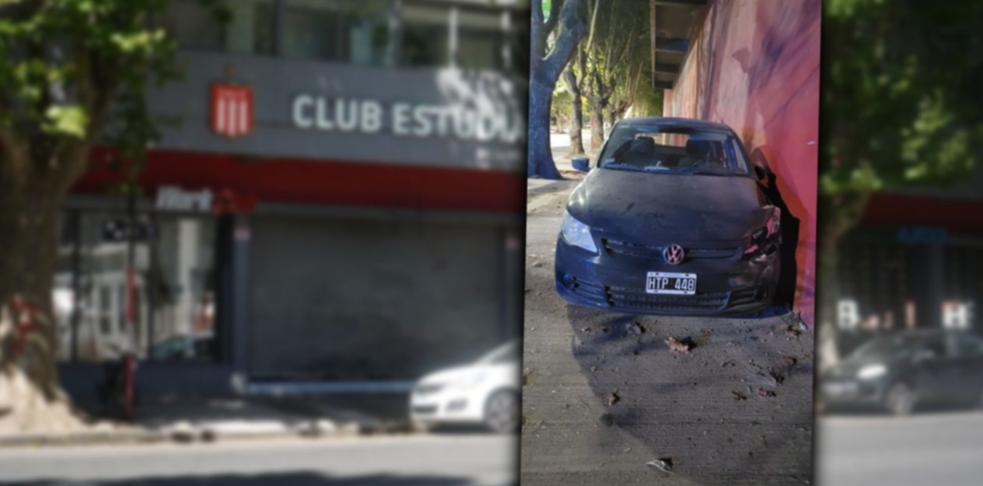 Choque contra el estadio UNO