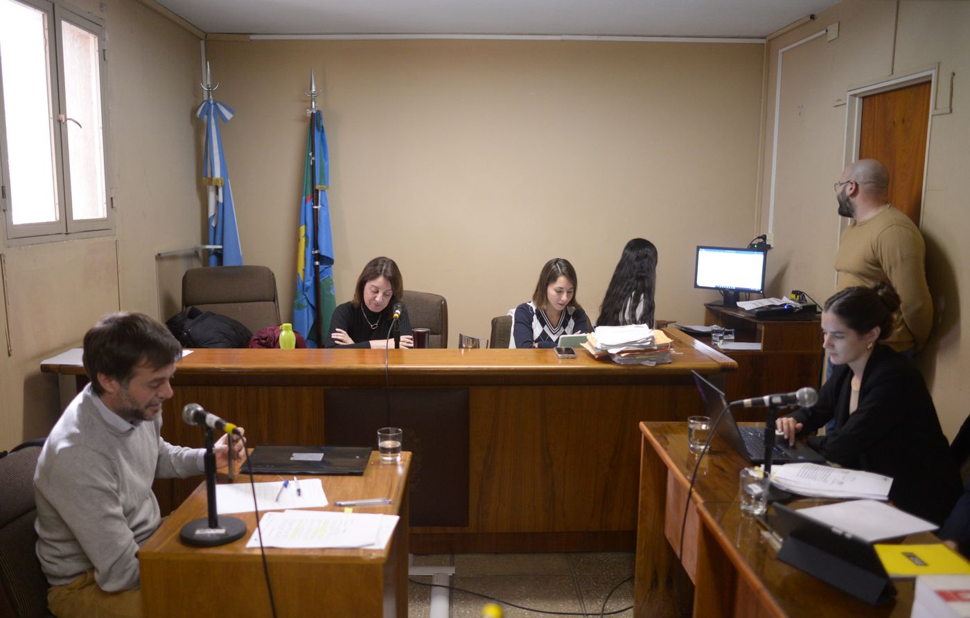 El juicio oral se desarrolló en la sala de audiencia de Flagrancia en el subsuelo del fuero Penal de La Plata.