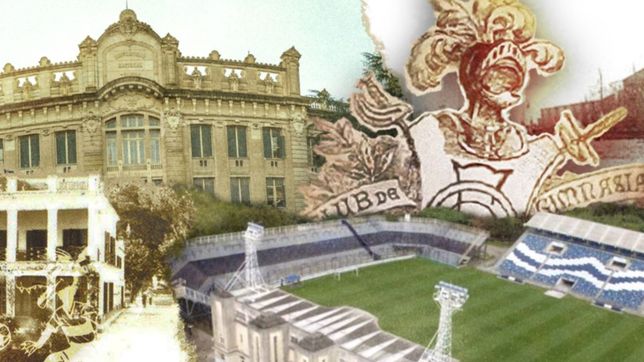 cuatro lugares del pasado y presente de gimnasia, que son hitos fundacionales de la plata