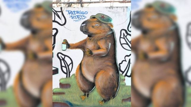 con el carpincho como bandera, marchan en la plata contra la destruccion ambiental