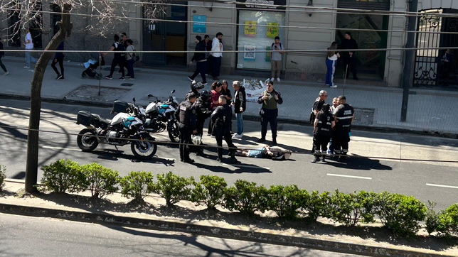 robo, corridas, tension y un detenido en pleno centro de la plata