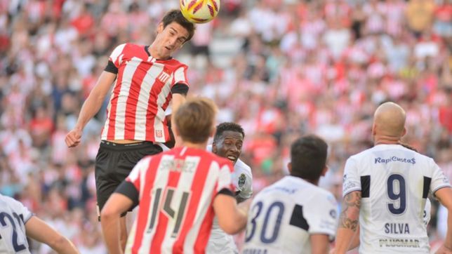 video: asi fue el gol de albertengo que puso en ventaja a estudiantes ante gimnasia
