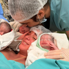 Una mamá dio a luz a trillizos en el Hospital Español de La Plata