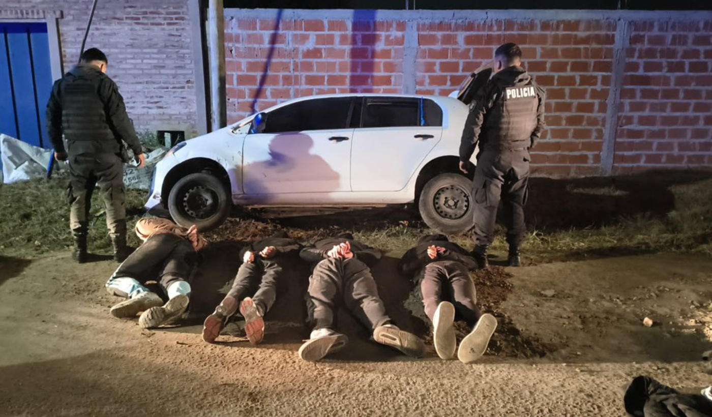 Banda delincuentes entraderas City Bell