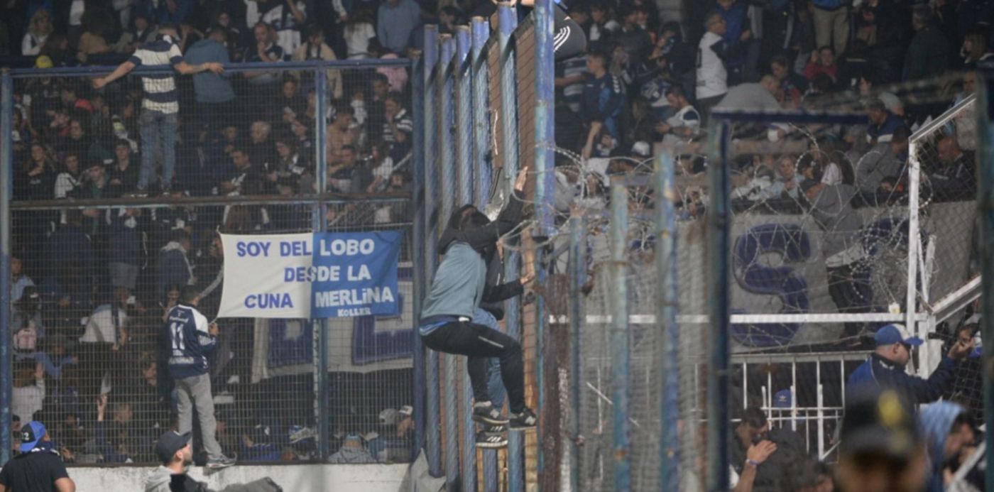 Incidentes Gimnasia vs Boca