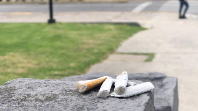 prohiben tirar colillas en las calles de la plata e imponen duras multas