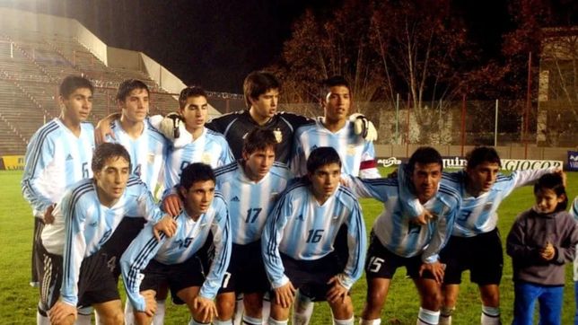enfrenta a river, debuto en gimnasia con griguol y le dio de la primera asistencia a messi en la seleccion