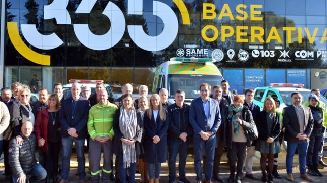 garro inauguro el coem: ahora hay un estado municipal que nunca mas los va a dejar solos