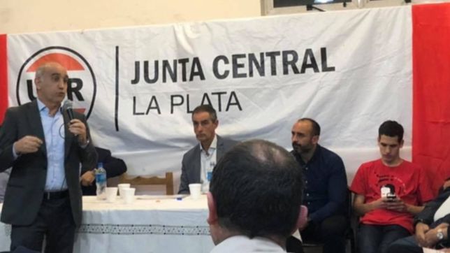 recambio de autoridades en la ucr: frangul asumio su segundo mandato