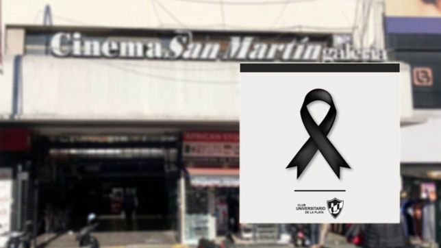 dolor en la u por la muerte de la mujer que se descompenso en el cine san martin