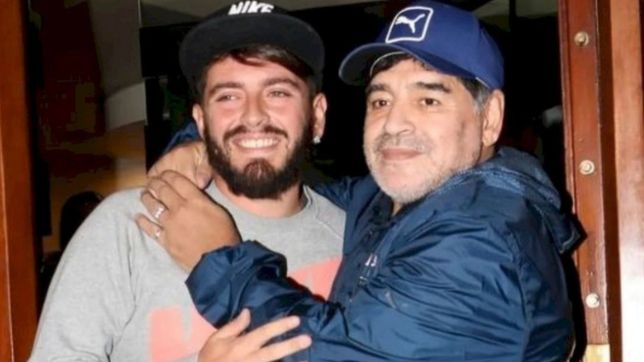 ?te amare hasta el ultimo respiro?, la emotiva carta de diego maradona jr. para su padre
