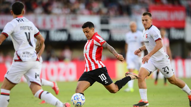 estudiantes empato con newells en un final caliente y polemico