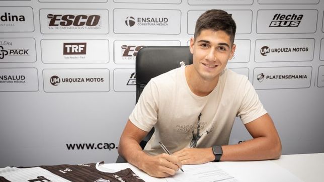 bautista barros schelotto se despidio de gimnasia tras ser cedido a prestamo a platense