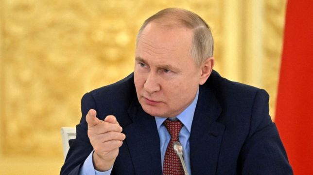 vladimir putin amenazo con atacar a paises que impongan una zona de exclusion en ucrania