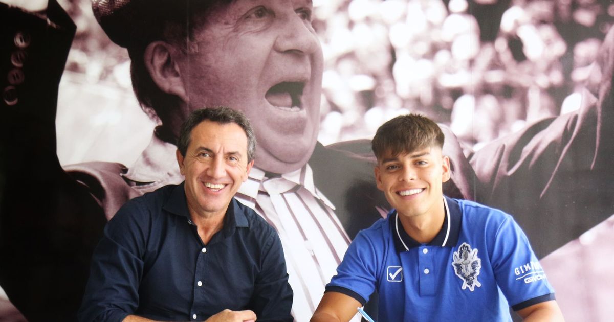 Benjamín Domínguez renovó su vínculo con Gimnasia