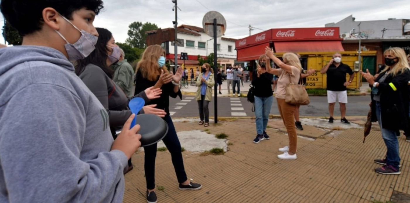Marcha inseguridad City Bell