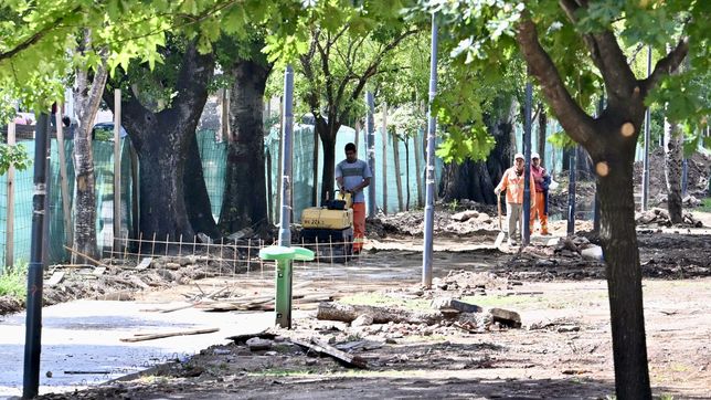 la obra del parque saavedra da un paso clave y arranca la cuenta regresiva para la segunda etapa