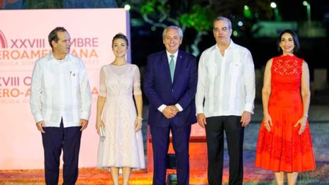 Alberto Fernández participa de la Cumbre Iberoamericana en República Dominicana